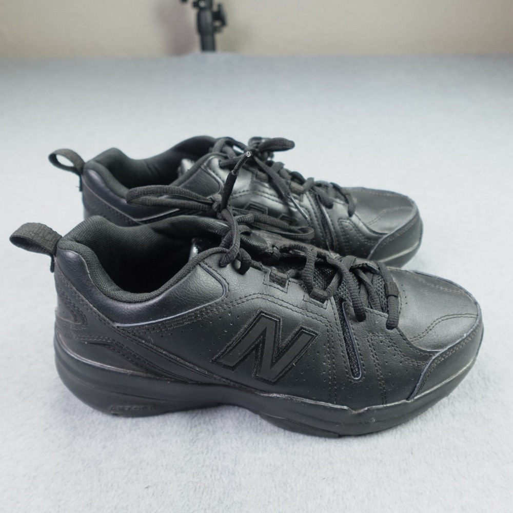 New Balance Shoes Women 8.5 Wide Black 608 Leather Training Slip Resist